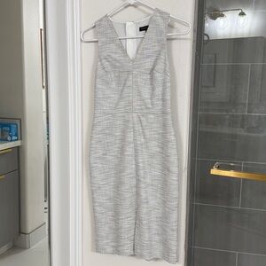 Banana Republic Strapless Gray Dress